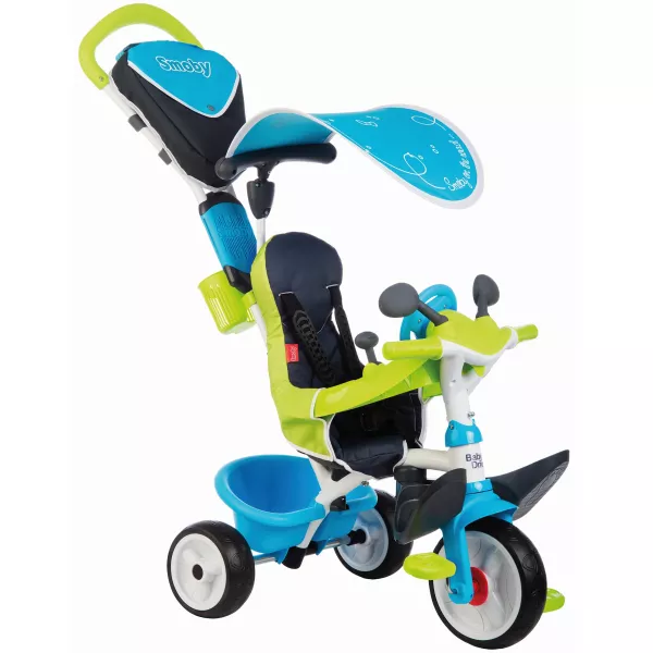 Smoby: Baby Driver Comfort tricikli - kék