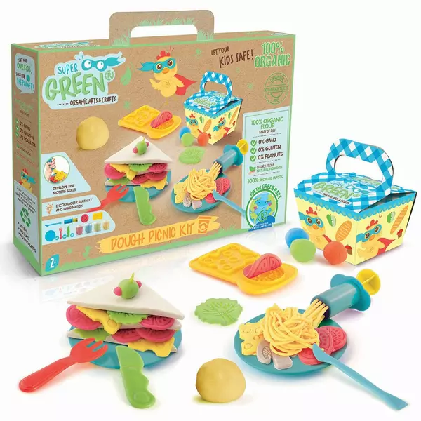 Canal Toys: Super Green környezetbarát piknik gyurma szett