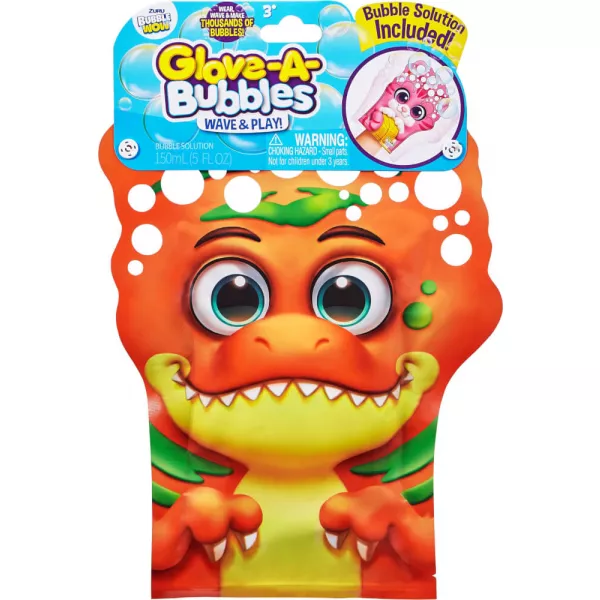 Bubble Wow: mânușă pentru baloane de săpun cu model animale - diferite