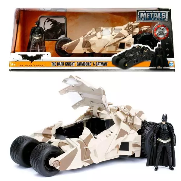 Batman: Tumbler Batmobile Camo 1:24 - mașinuță metalică