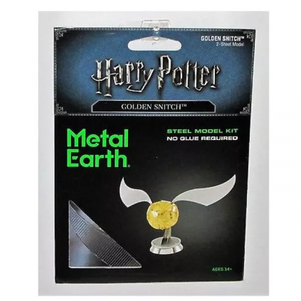 Harry Potter: Metal Earth - aranycikesz acél makettező szett