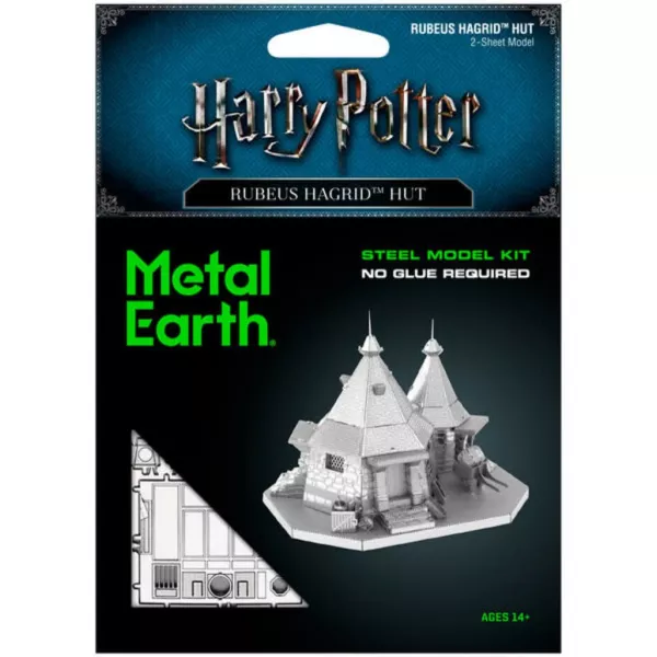 Harry Potter: Metal Earth - Rubeus Hargirds Hut - machetă din oțel
