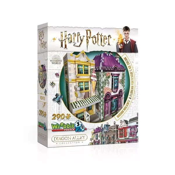 Harry Potter: Madam Malkin boltjai 3 D puzzle