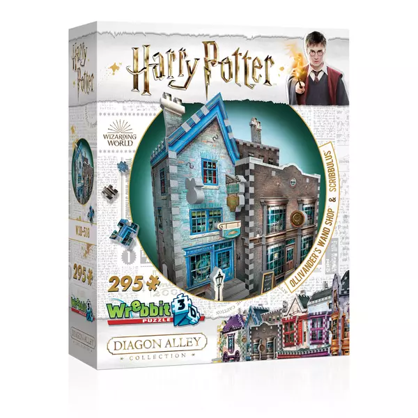 Harry Potter: Ollivander's Wand Shop & Scribbulus puzzle 3D