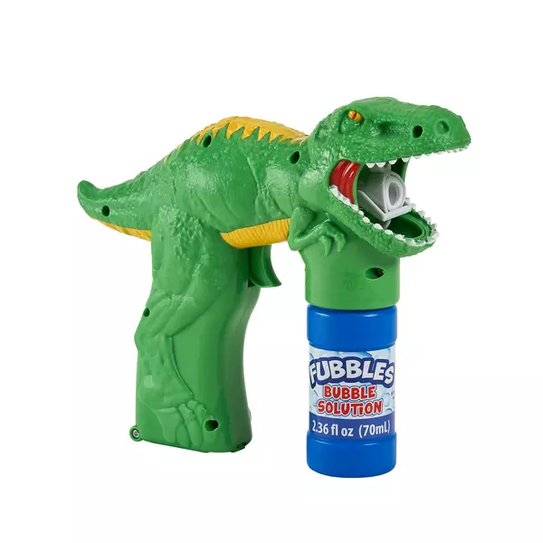 Little Kids: Fubbles Dinozaur - pistol pentru baloane de săpun, 69 ml