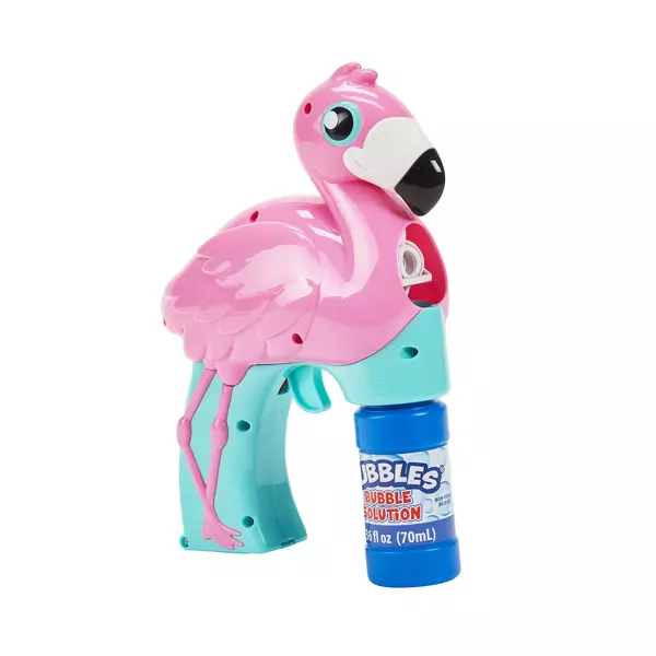 Little Kids: Fubbles Flamingo - pistol pentru baloane de săpun, 69 ml