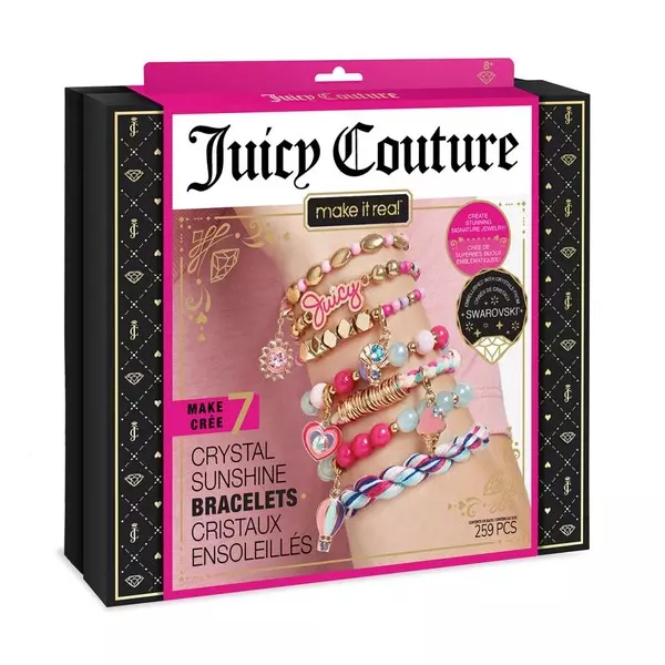 Make-It-Real: Juicy Couture & Swarovski - Kristály napfény karkötők