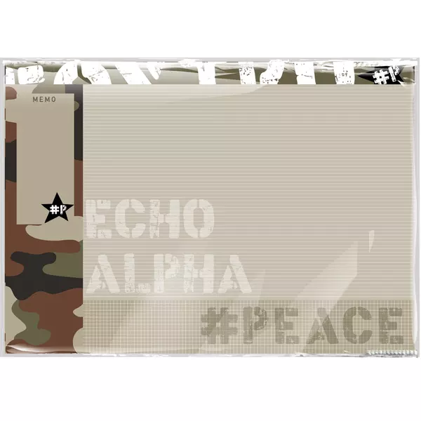 PEACE: Asztali könyöklő - 42 x 59 cm