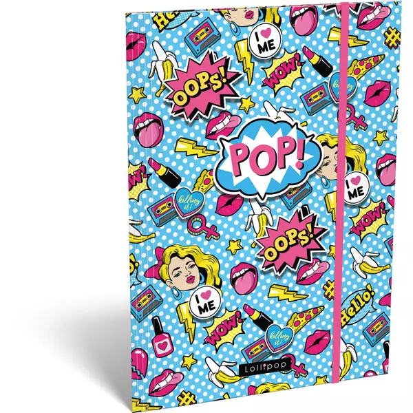 Lollipop POP: Gumis mappa - A4