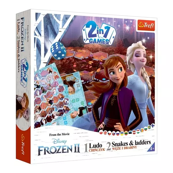Trefl: Frozen 2 - joc de societate 2-în-1