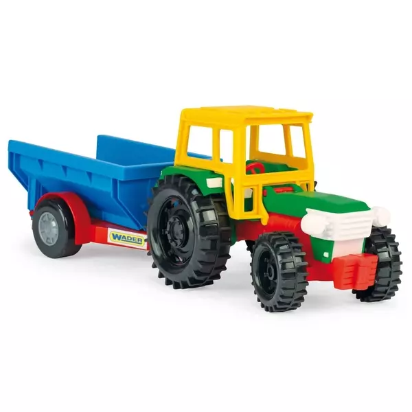 Wader: Tractor cu remorcă basculantă - diferite