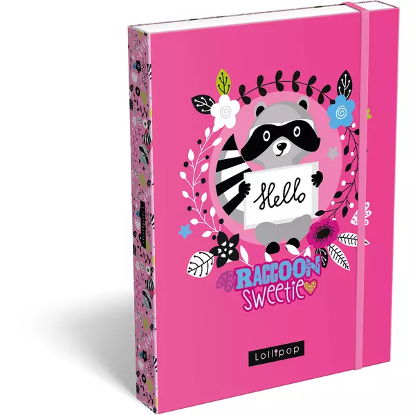 Lollipop: Raccoon Sweetie - mapă pentru caiete - A5