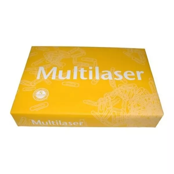 Multilaser: Hârtie copiator - A4, 500 coli