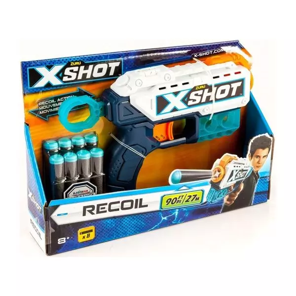 X-Shot: Excel-Kickback armă de jucărie