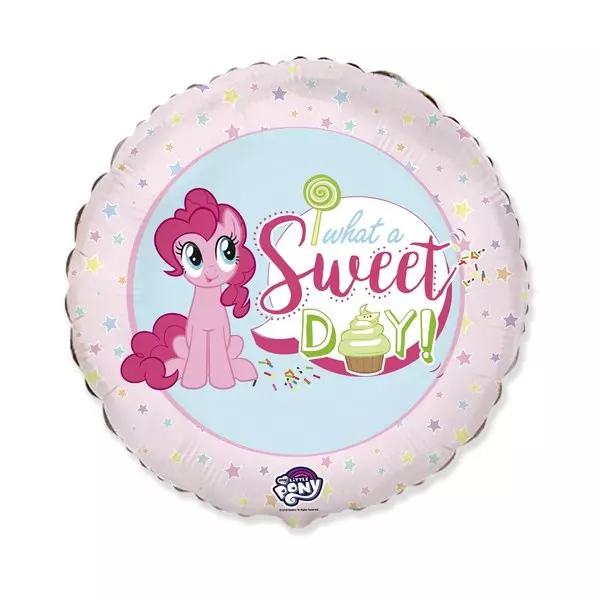 Én kicsi pónim: Pinkie Pie - Sweet Day fólia lufi, 46 cm