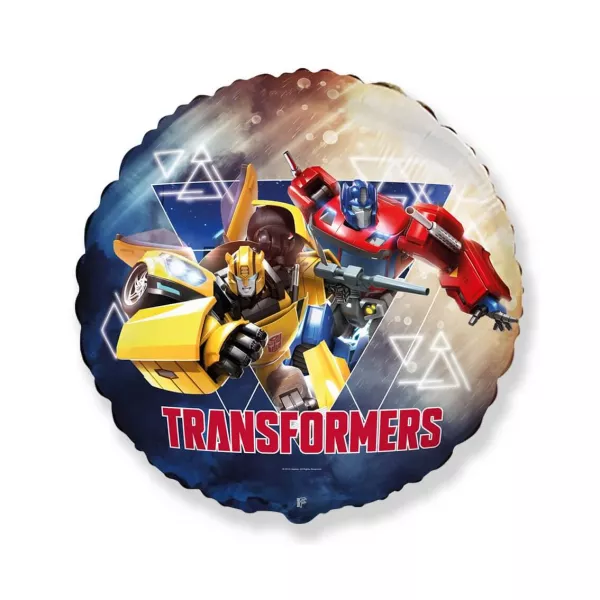 Transformers: Balon folie cu model Optimus și Bumblebee - 46 cm