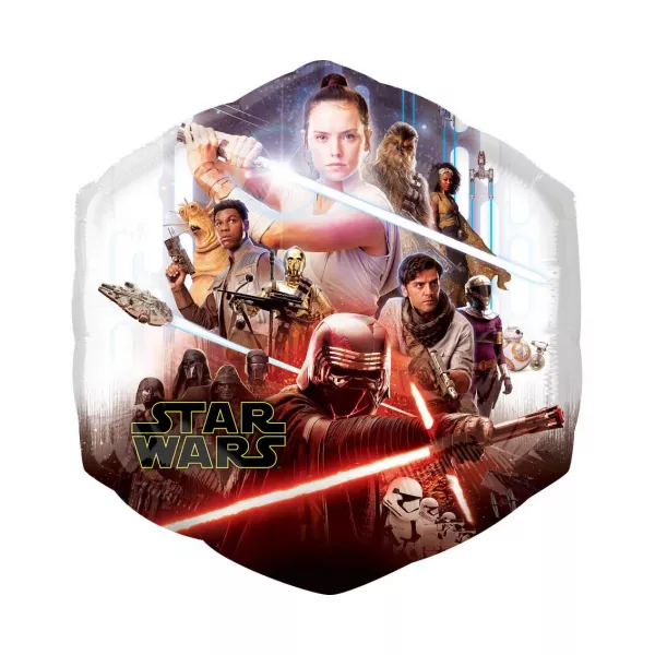 Star Wars: Skywalker fólia lufi, 55 x 58 cm
