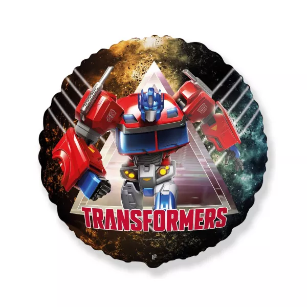 Transformers: Balon folie cu model Optimus Prime - 46 cm