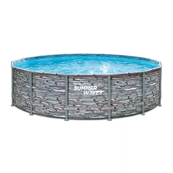 Summer Waves: piscină cu cadru metalic, cu filtru de hârtie - 4,27 m x 107 cm