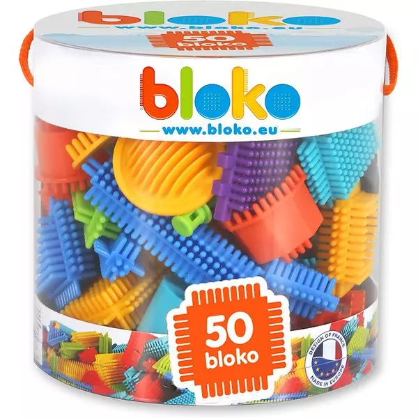 Bloko: blocuri de construcție cu țepi - 50 buc.
