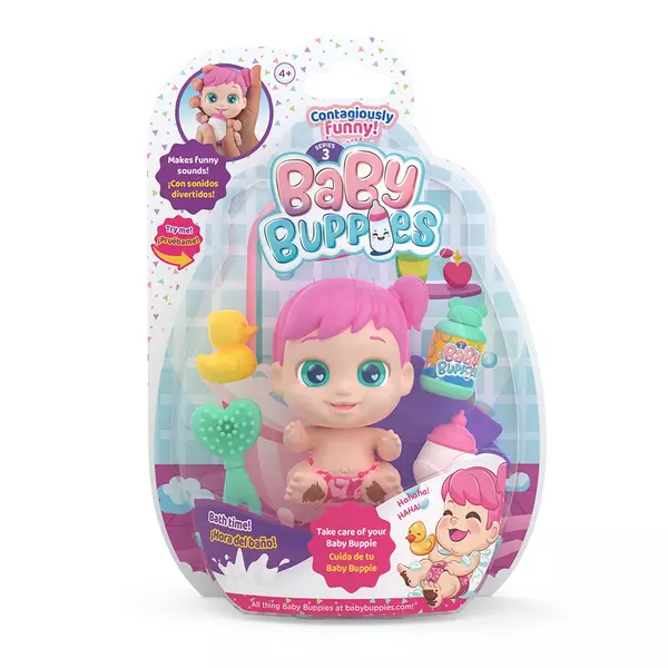 Baby Buppies: Fürdés idő kisbaba játékszett - többféle