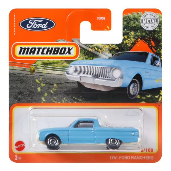Matchbox : 1961 Ford Ranchero kisautó - világoskék