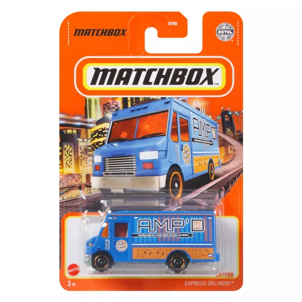 Matchbox: Mașinuță Express Delivery - albastru