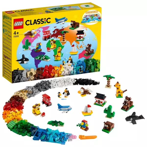 LEGO Classic: În jurul lumii - 11015