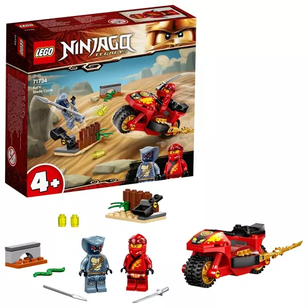 LEGO Ninjago: Motocicleta Blade a lui Kai - 71734