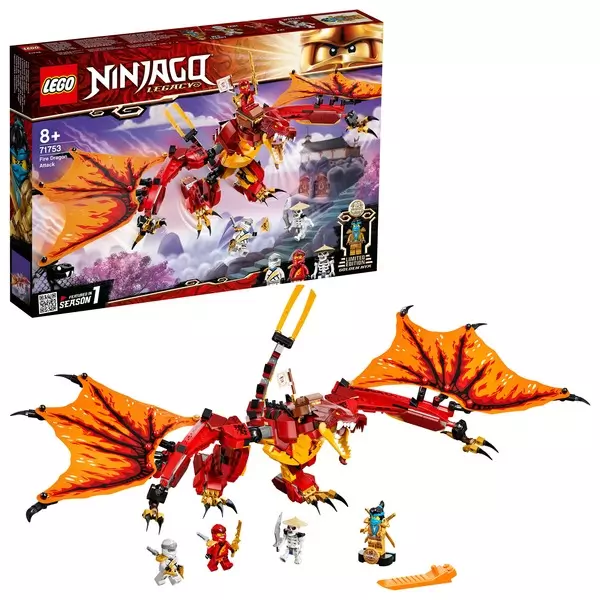 LEGO Ninjago: Atacul Dragonului de Foc - 71753