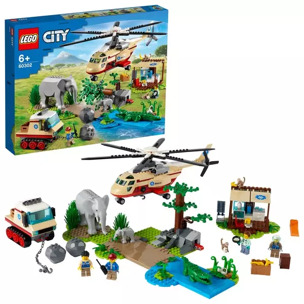 LEGO® City Wildlife: Vadvilági mentési művelet 60302