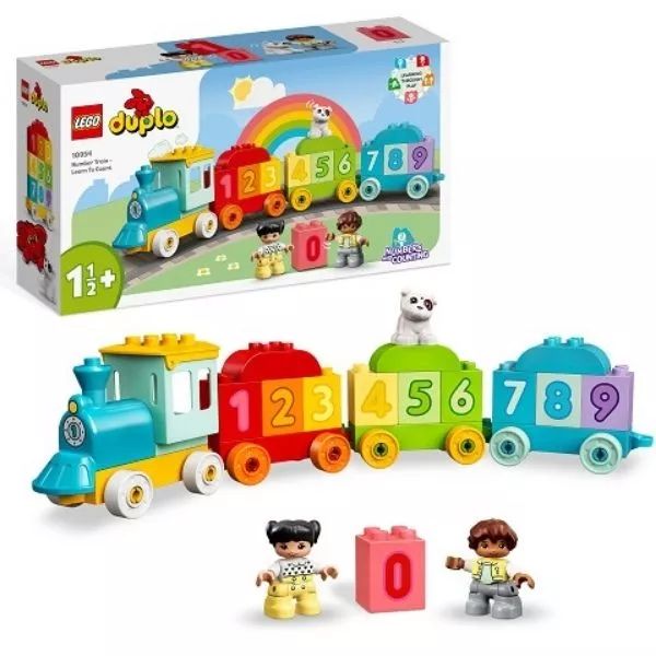 LEGO® DUPLO® Mana pirmā: Ciparu vilciens