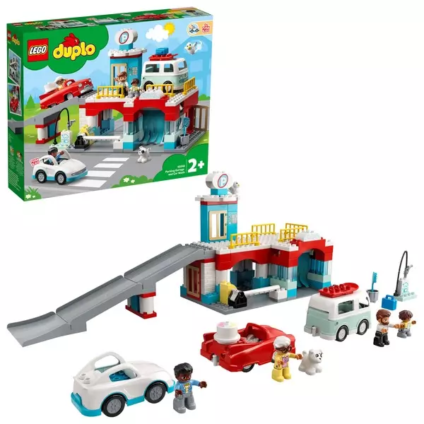 LEGO DUPLO Town: Garaj și spălătorie de mașini - 10948