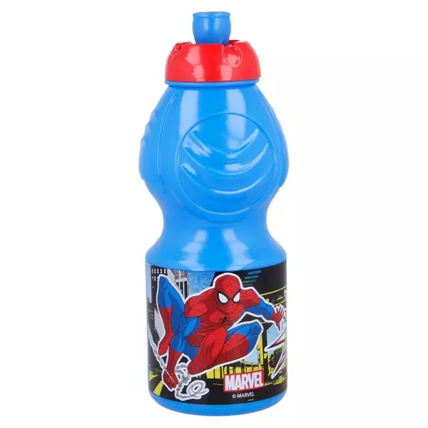 Spider-Man: Sticlă de apă din plastic - 400 ml