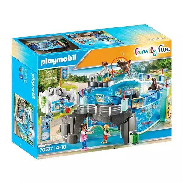 Playmobil: O zi la acvariu - 70537