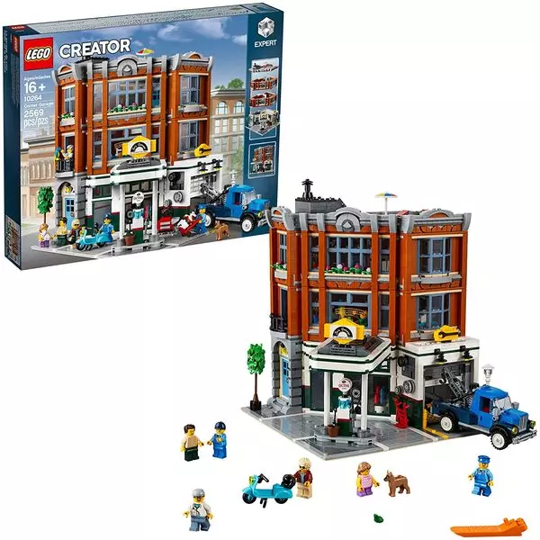 Lego Creator: Sarok garázs 10264 - CSOMAGOLÁSSÉRÜLT