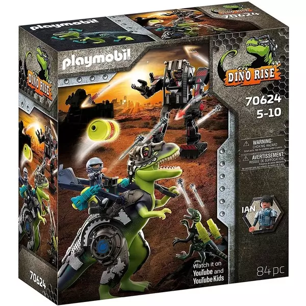 Playmobil: T-Rex - Az óriások ütközete 70624