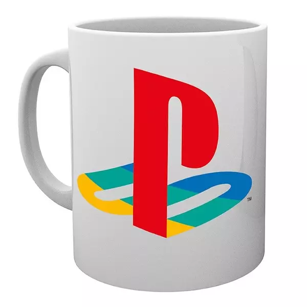 Playstation: Colour logo kerámia bögre, 320 ml