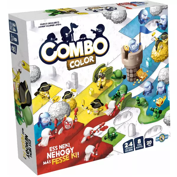 Combo Color - een familiespel waarbij je kleurt