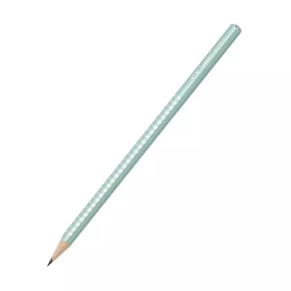Faber-Castell: Sparkle Creion grafit B - verde de menta