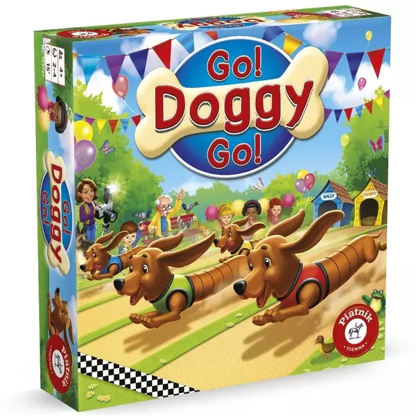 Go, Doggy, Go! - joc de societate cu instrucțiuni în lb. maghiară