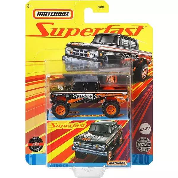 Matchbox: Superfast - 1968 Dodge D200