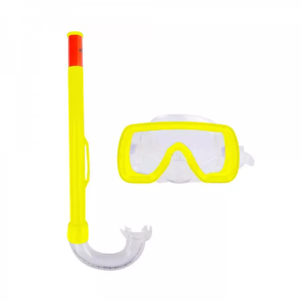 Escubia: Fun JR búvár szett, szemüveg és sznorkel - neon sárga