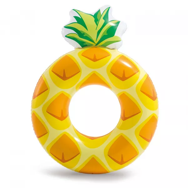 Intex: colac gonflabil cu design ananas - 117 x 86 cm