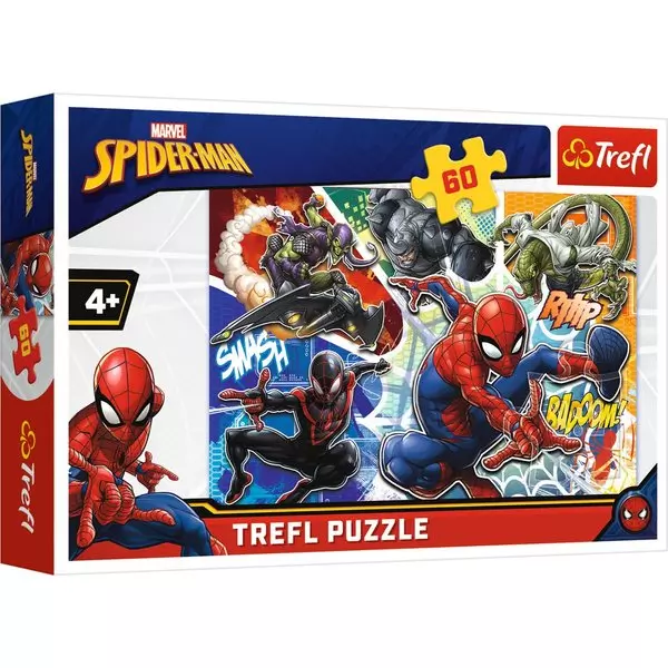 Trefl: Spider-Man - puzzle cu 60 de piese