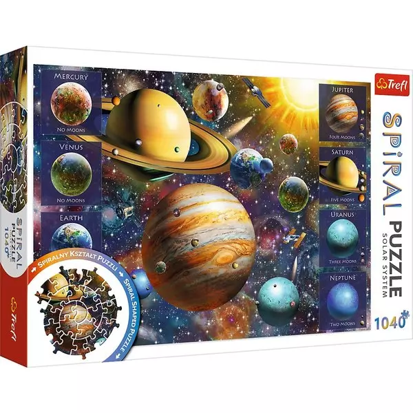 Trefl: Univerzum spirál puzzle - 1040 darabos