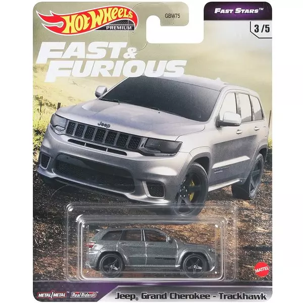 Hot Wheels The Fast and Furious: Jeep Grand Cherokee Trackhawk kisautó