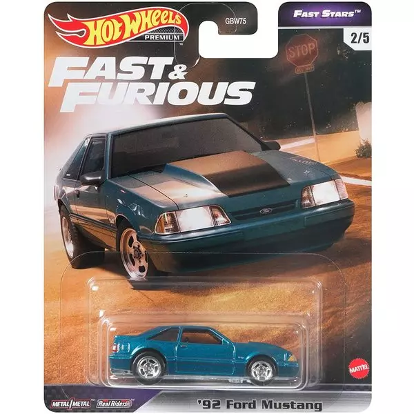 Hot Wheels The Fast and Furious: '92 Ford Mustang kisautó