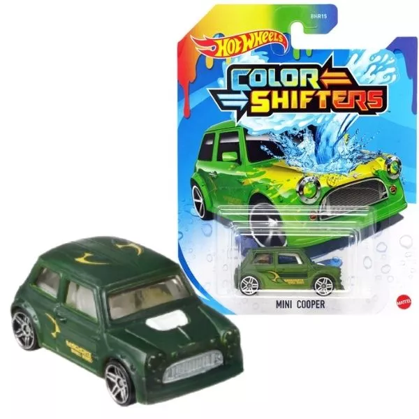 Hot Wheels City: színváltós Mini Cooper kisautó