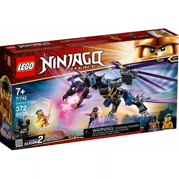 LEGO Ninjago: A Sötét Úr sárkánya 71742 - CSOMAGOLÁSSÉRÜLT